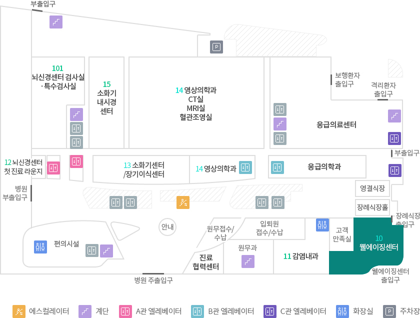 층별안내 1F 웰에이징센터